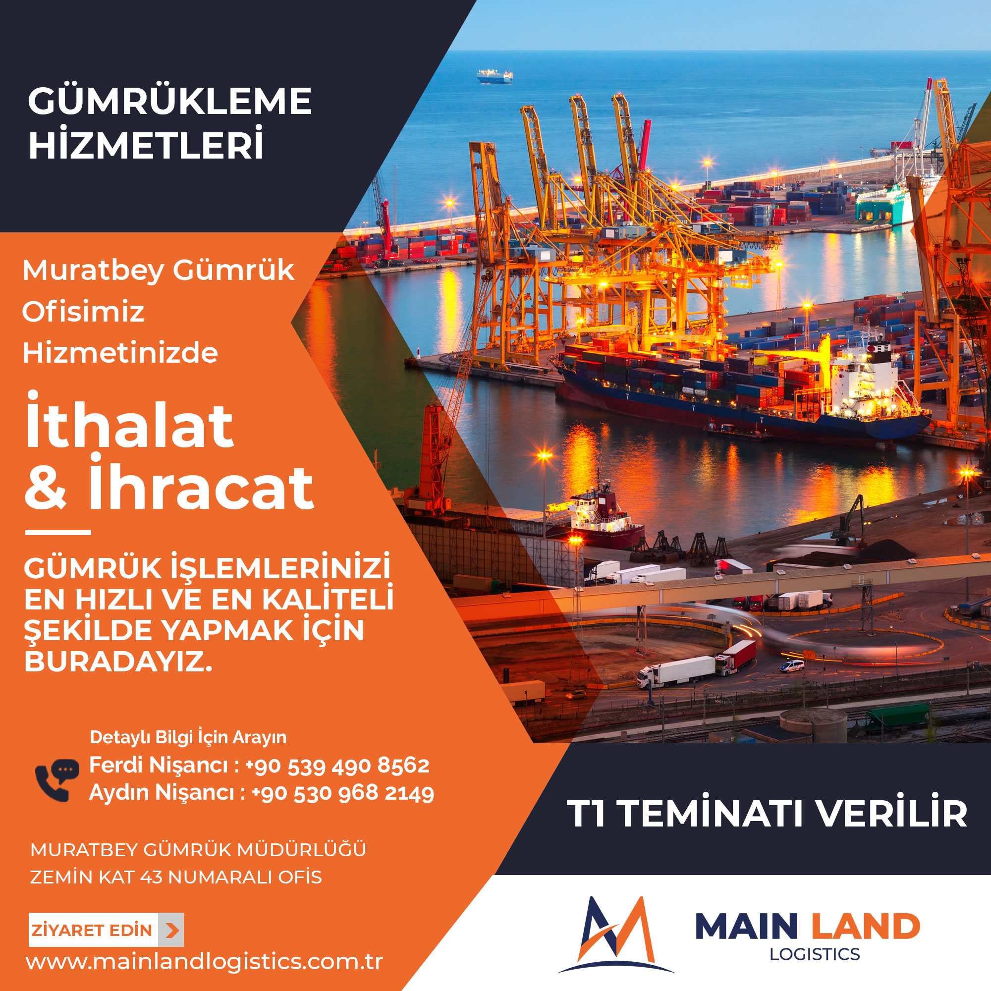mainland-gümrükleme